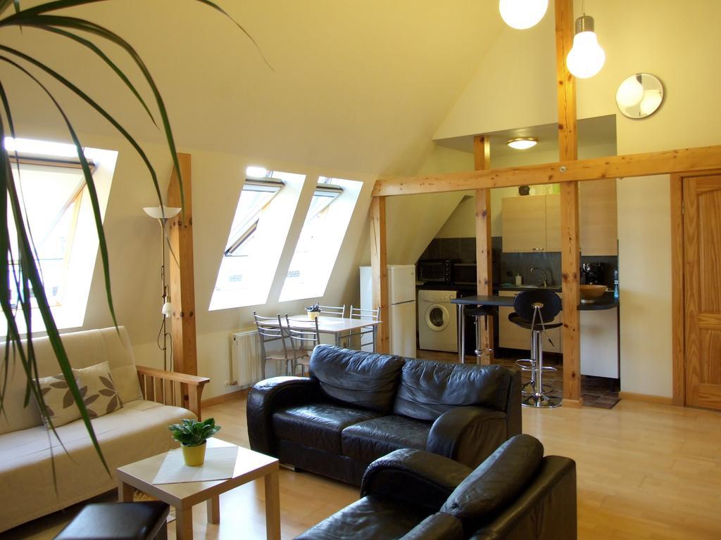 Sunlit Loft Apartment Riga Pokoj fotografie